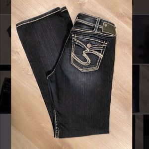 Silver Tall Long Jeans